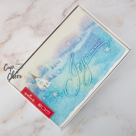 ✨2/$30 🎄Hallmark 'Joy to the World' 40 Card Set - Picture 1 of 4